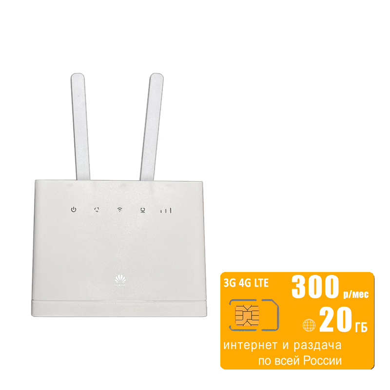 

Wi-Fi роутер Huawei B315s-22 (router-b315white-bee-20gb-SG-sb), B315s-22