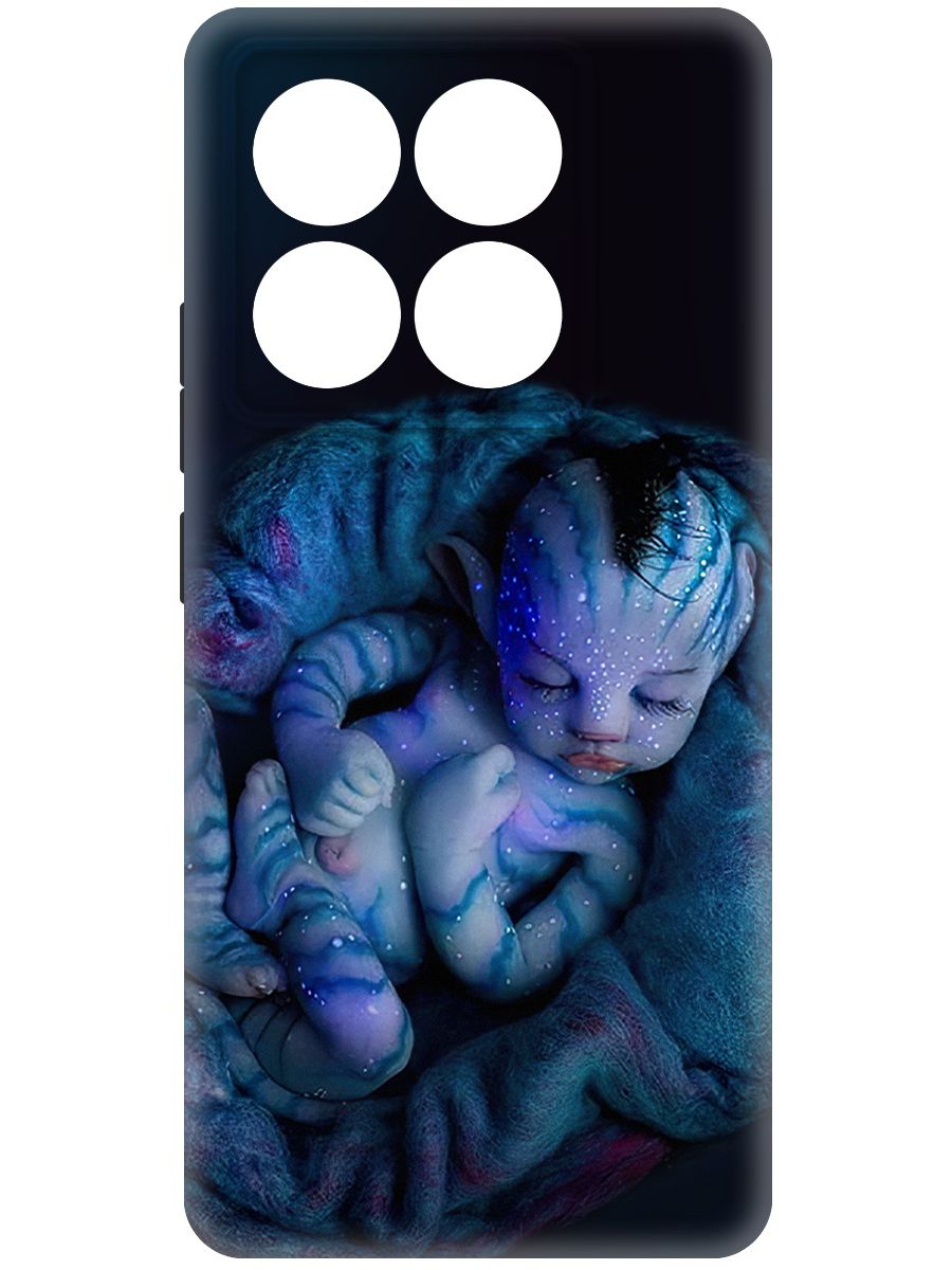 

Чехол-накладка Krutoff Soft Case Аватар - Малышка для Xiaomi 14T Pro черный