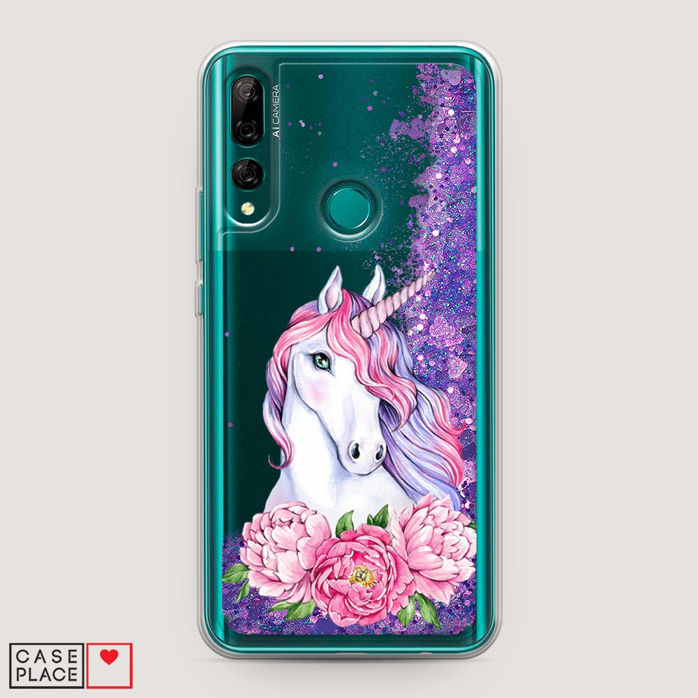 

Чехол Awog на Huawei P Smart Z/Y9 Prime 2019/Honor 9X/9X Premium "Единорог с пионами", Разноцветный, 611992-1