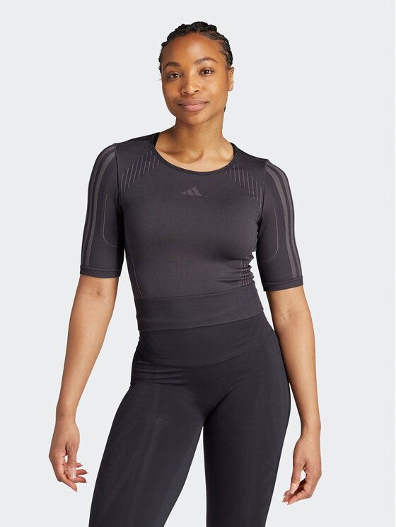 

Футболка женская Adidas 0000302293162 черная XS (доставка из-за рубежа), Черный, 0000302293162
