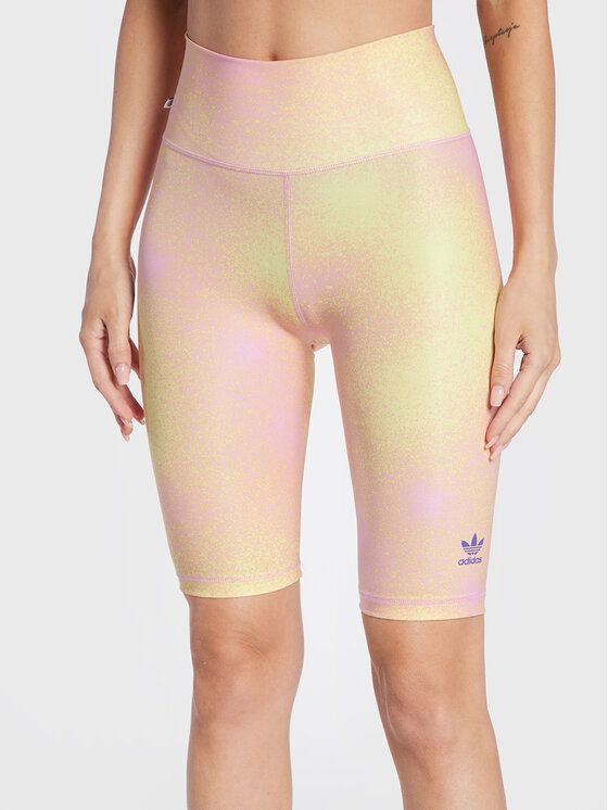 

Велосипедки женские Adidas 0000300118795 желтые 34 EU, Желтый, 0000300118795