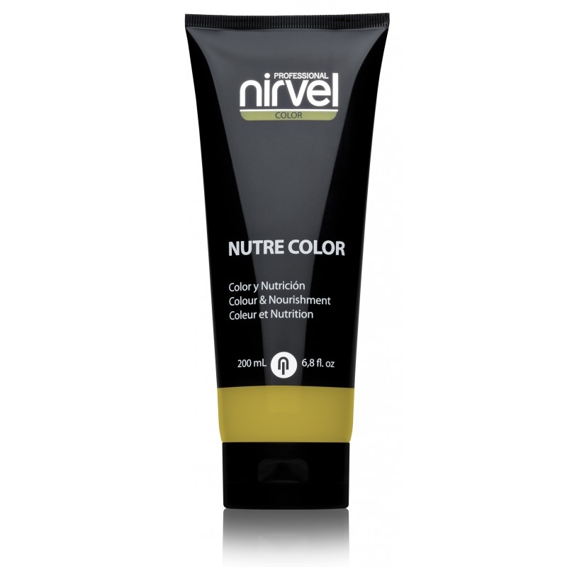 Гель-Маска Nirvel Professional Nutre Color Golden Цвет Золотистая, 200 мл