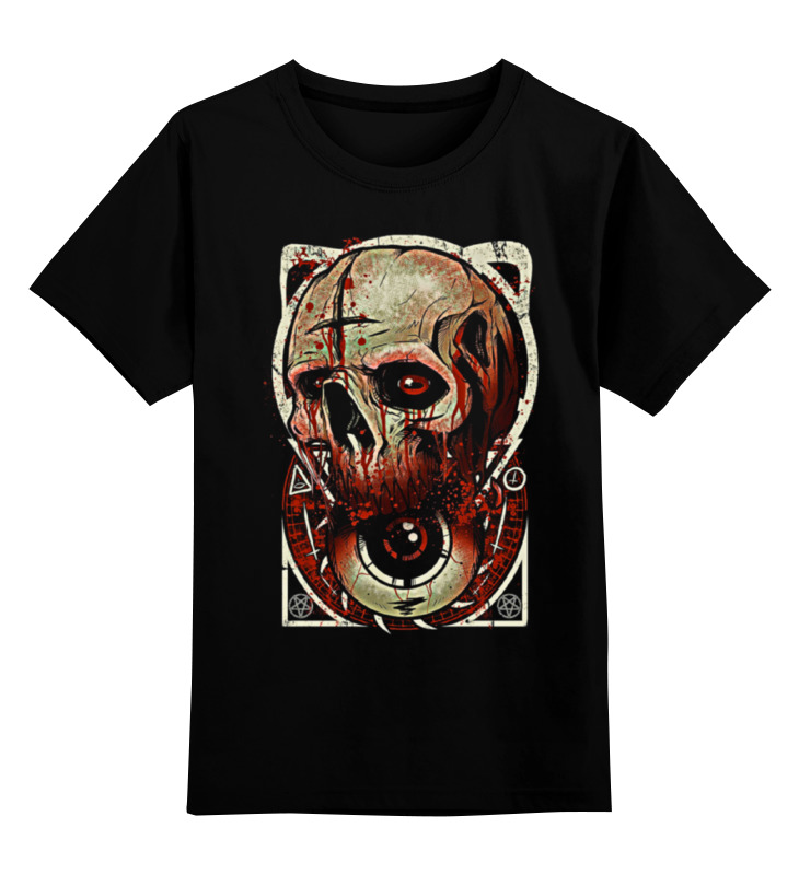 

Детская футболка классическая Printio Art horror, р. 128, Черный, 0000000689551