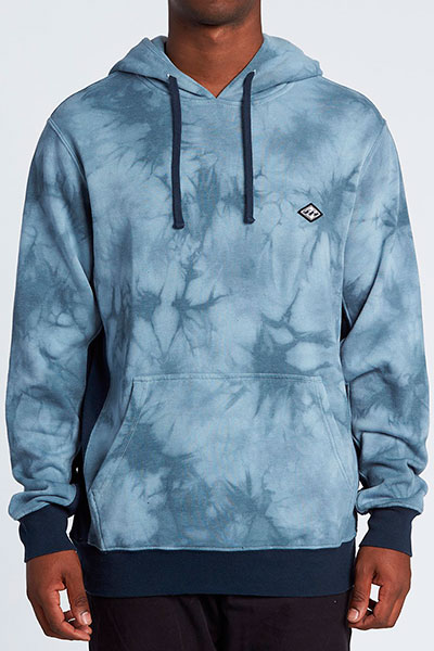 фото Худи мужское billabong wave washed pullover голубое l