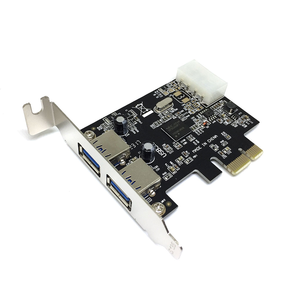

Контроллер PCI-E Espada EU30AL USB 3.0, Low profile, EU30AL