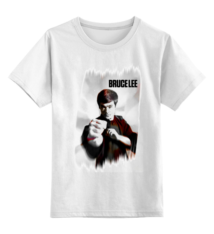 

Детская футболка классическая Printio Bruce lee, р. 152, Белый, 0000000692273