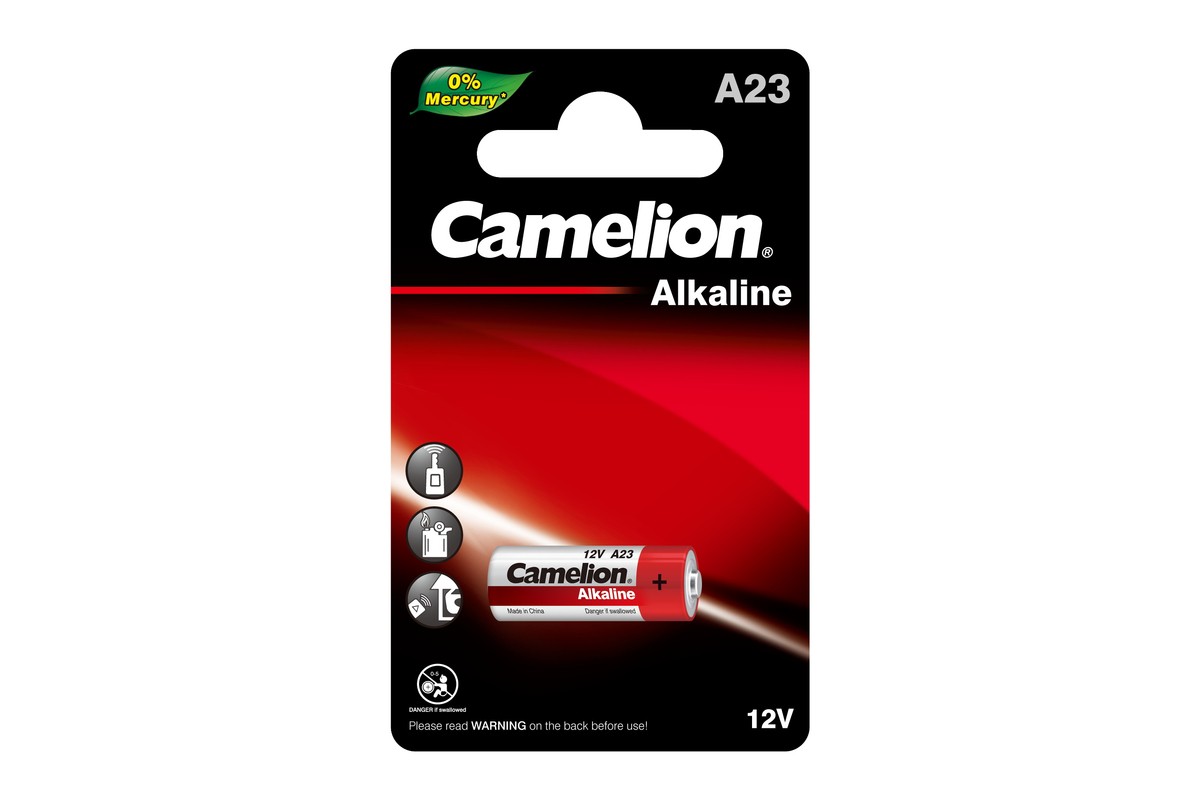 Батарейка Camelion LR23A BL-1 Mercury Free 1 шт батарейка алкалиновая camelion mercury free ag13 bp10 lr44 10 шт