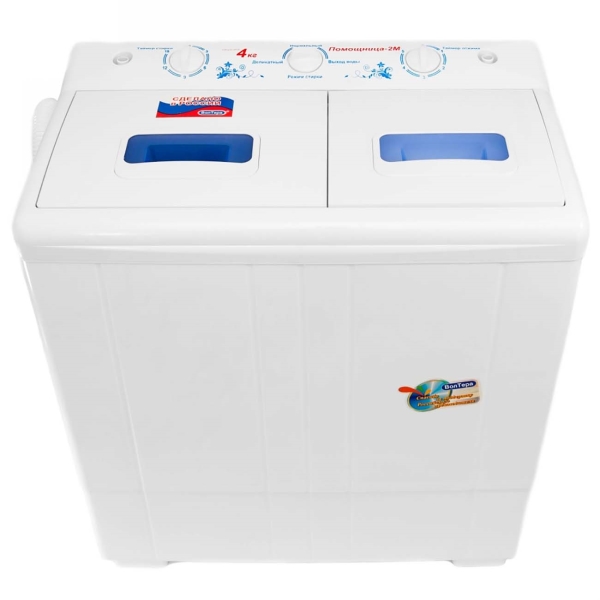 Активаторная стиральная машина Волтера Помощница-2М ВТ-СМП4ДRU белый активаторная стиральная машина волтера см 2 радуга белый