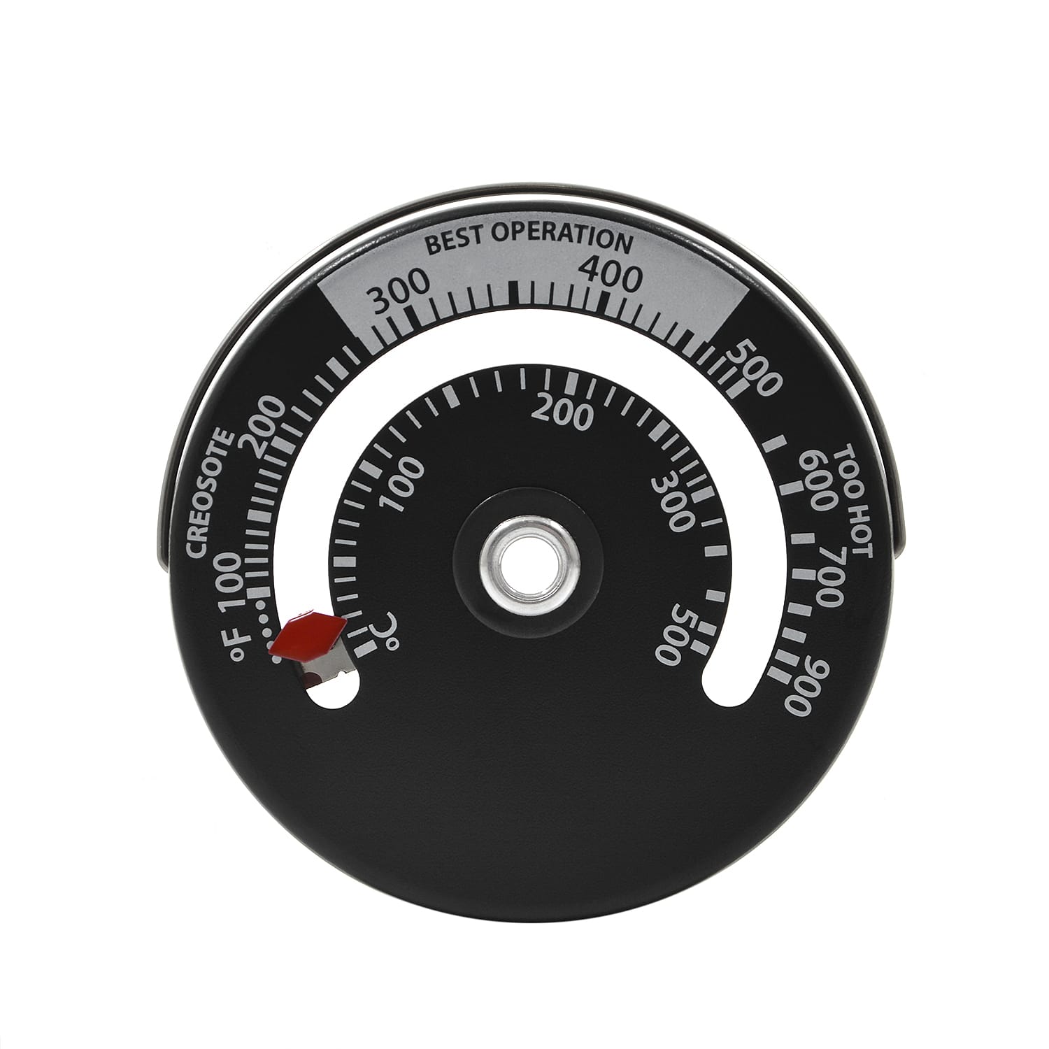фото Термометр для крышки гриля kolundrov magnitniy-mekhanicheskiy-termometr