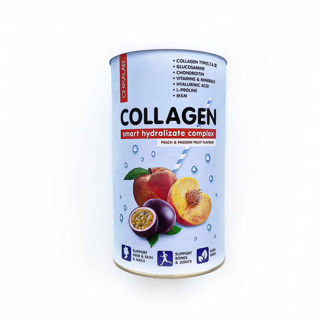 фото Collagen chikalab 400 г персик-маракуйя