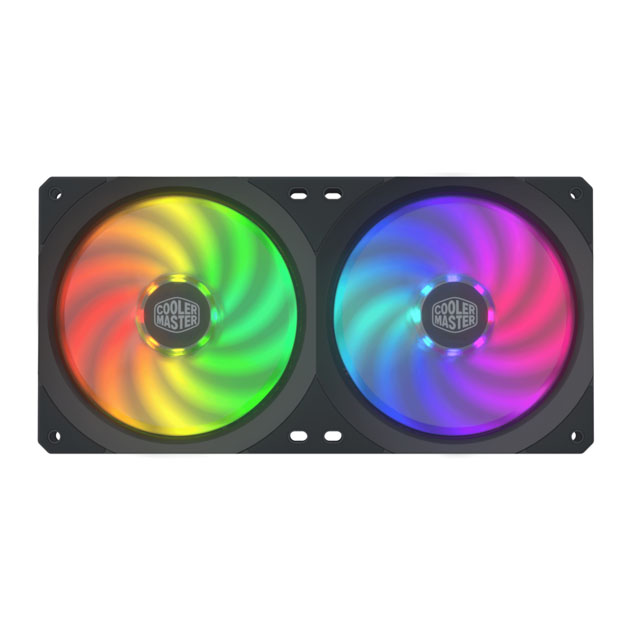 

Корпусной вентилятор Cooler Master MasterFan SF240R ARGB (MFX-B2D2-18NPA-R1), MasterFan SF240R ARGB