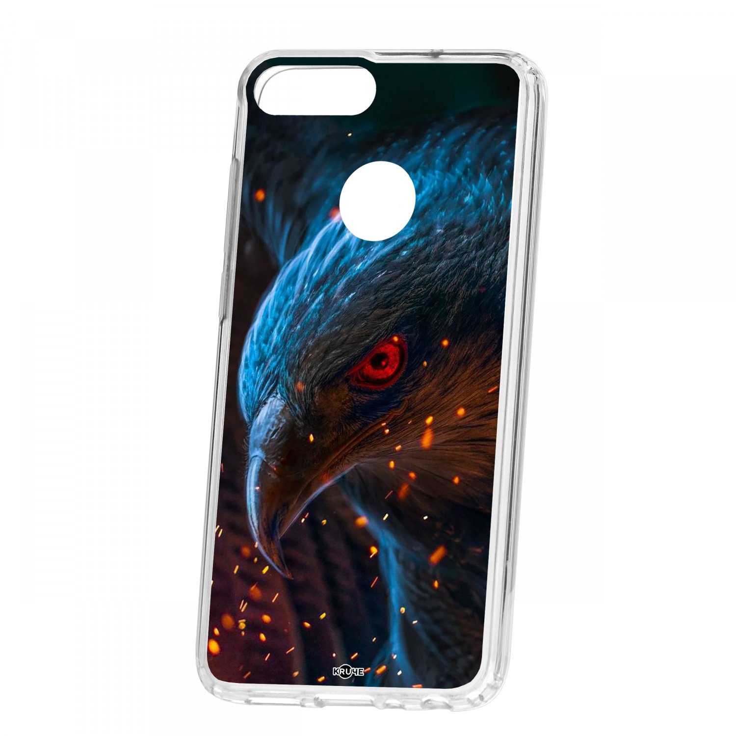 фото Чехол kruche huawei honor 9 lite print орел кruче