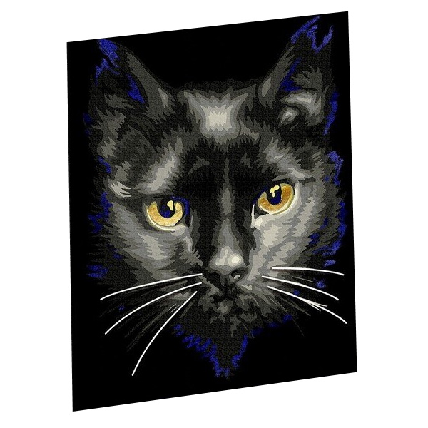 

Картина по номерам с дополнительными элементами "Кошачий вляд", 30х40 см Арт Узор, Кошачий вляд