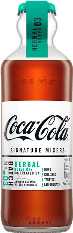 фото Вода coca-cola "signature mixers" herbal