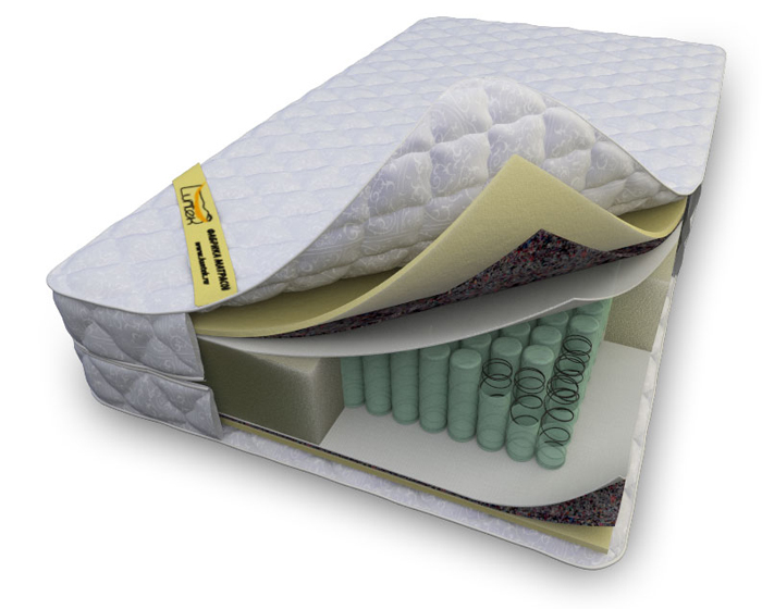 Матрас Luntek-18 Medium Econom 140x200x21 см
