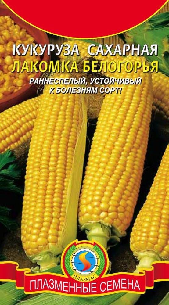 Семена кукуруза Плазмас Лакомка Белогорья 11100375 1 уп.