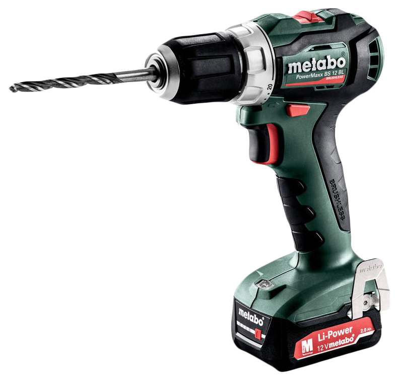 фото Акк. безударная дрель-шуруповерт metabo powermaxx bs 12 bl