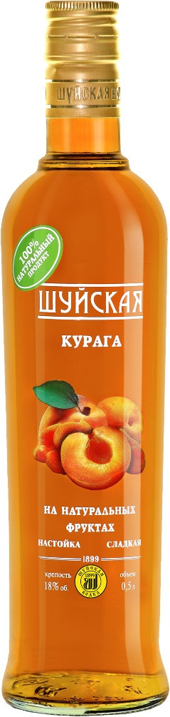 фото Ликер "shuyskaya" dried apricot shuyskaya vodka