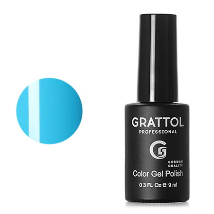 

Гель-лак Grattol Classic Collection №014, Sky Blue