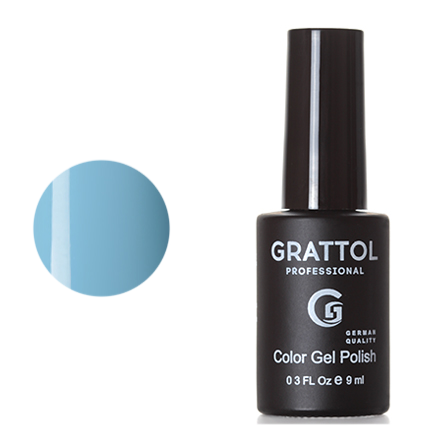 

Гель-лак Grattol Classic Collection №015, Bаву blue