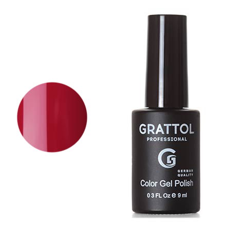 

Гель-лак Grattol Classic Collection №082, Cherry Red