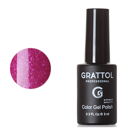 

Гель-лак Grattol Classic Collection №086, Glossy Crimson