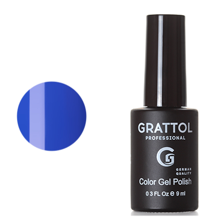 

Гель-лак Grattol Classic Collection №096, Ultra Blue