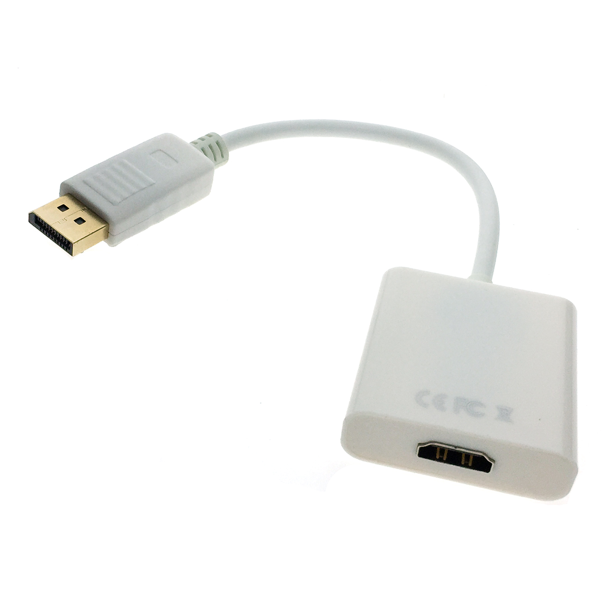 Адаптер Espada DisplayPort-HDMI , M-F 0,2м White (EPORTM-HDMIF20)