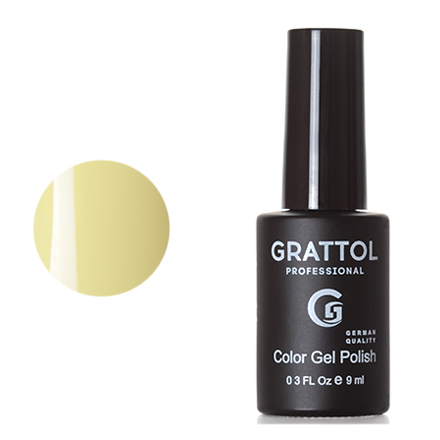 

Гель-лак Grattol Classic Collection №125, Light yellow