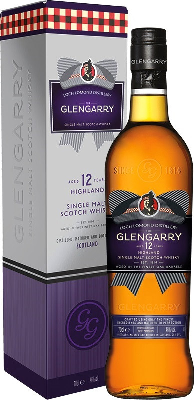 

Виски "Glengarry" 12 Years Old, gift box