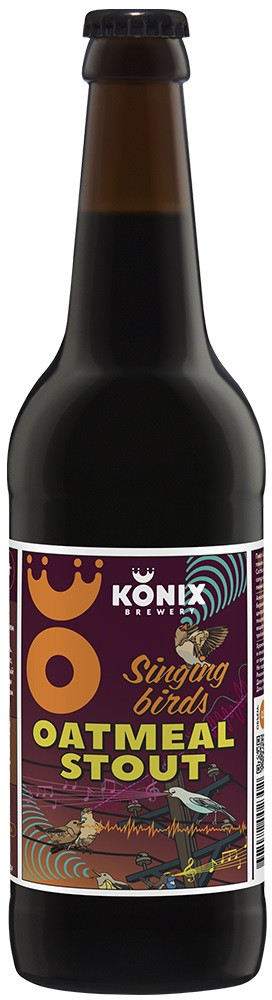 

Пиво Konix Brewery, "Singing Birds" Oatmeal Stout