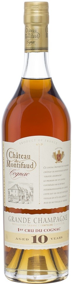 

Коньяк "Chateau de Montifaud" 10 Years Old, Grande Champagne AOC