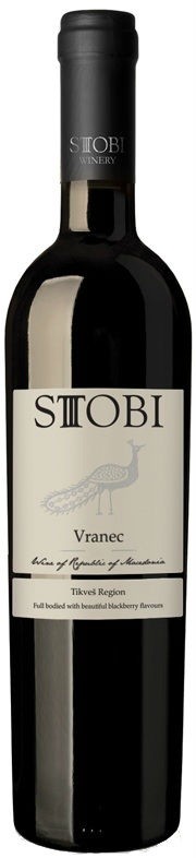 

Вино Stobi, Vranec