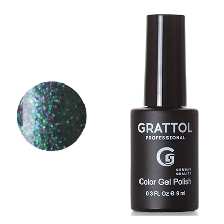 

Гель-лак Grattol Galaxy №001, Emerald