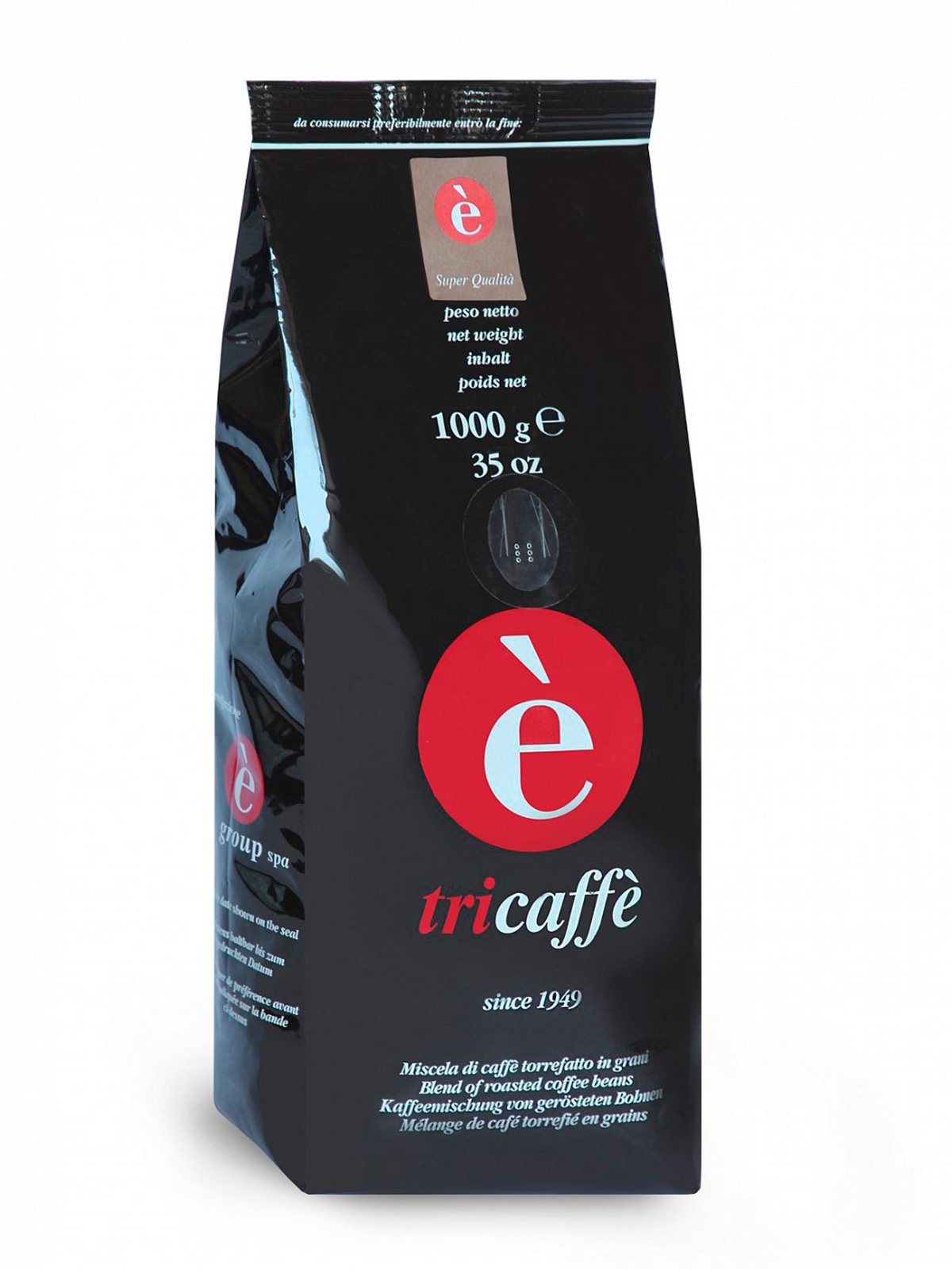 

Кофе в зернах Tricaffe SUPER QUALITA, 1 кг, SUPER QUALITA