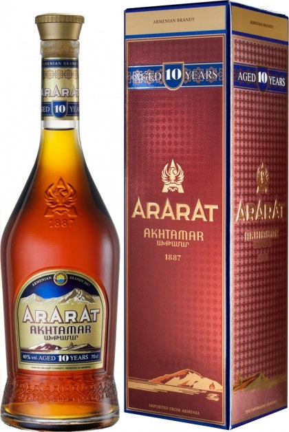 фото Коньяк ararat "akhtamar", gift box yerevan cognac distillery