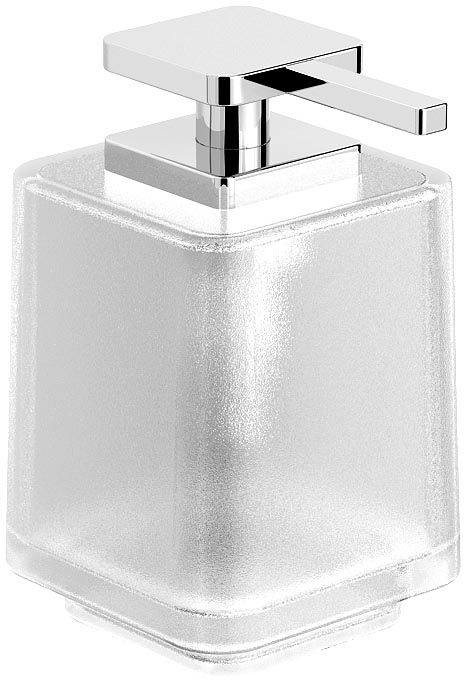 Дозатор для жидкого мыла LANGBERGER 320 стеклянный на стол матовый 32021A-01-00