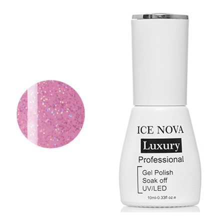 

Гель-лак Ice Nova №116, Glitter Lavender