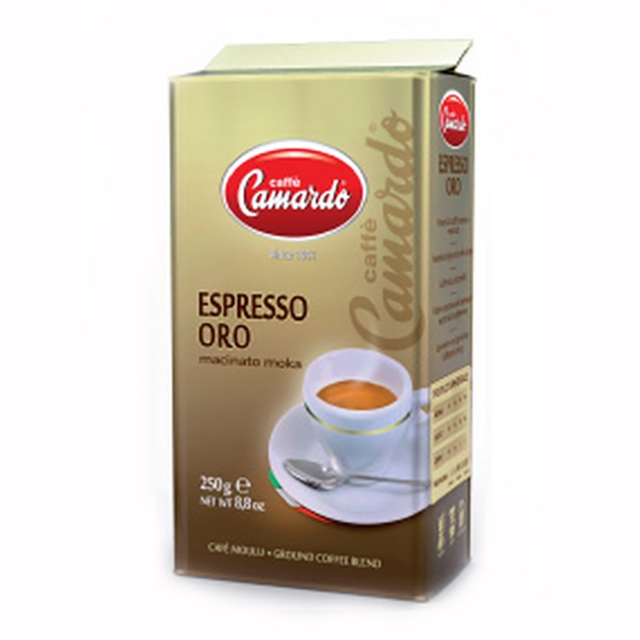 

Кофе молотый Camardo Espresso Oro 250 г, Camardo Espresso Oro 250 гр