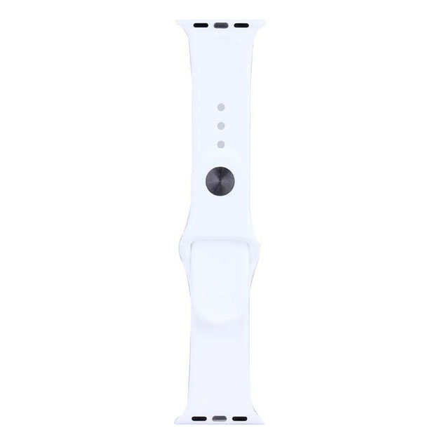 фото Ремешок для смарт-часов eva sport band для apple watch 42/44 mm white