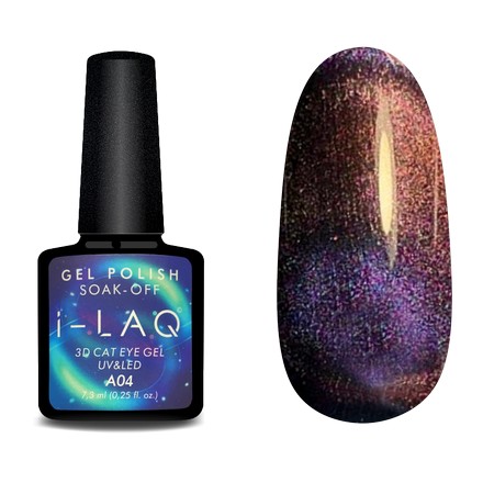 

Гель-лак I-LAQ 3D Cat eye А04