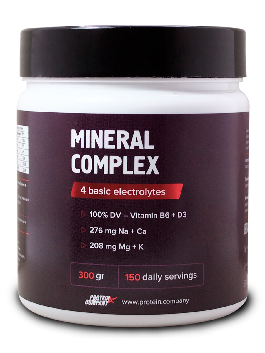 

Минеральный комплекс Protein.Сompany Mineral complex 300 г, Mineral complex