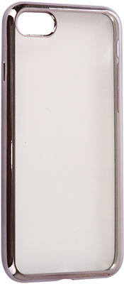 фото Чехол для смартфона eva silicone для iphone 7/8 прозрачный/черный