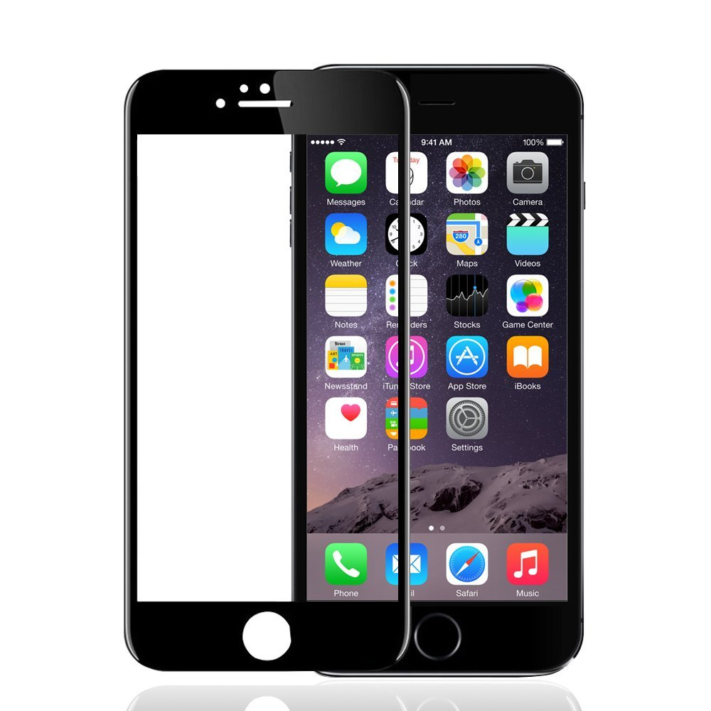 

Защитное стекло для смартфона Стекло EVA SZE3D-6B, iPhone 6/6s Черное (SZE3D-6B)