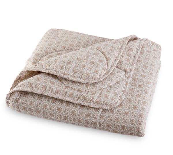 Одеяло Детское Стеганое Лен облегченное 110х140 Текс-Дизайн одеяло umbo детское муслиновое двустороннее с застёжками 120х90 см 4 слоя