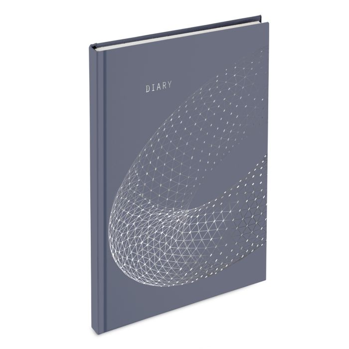 

Ежедневник Феникс+ 53352 Diary графика на сером недатированный