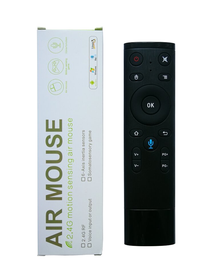 

Пульт ДУ NoBrand Air mouse Leroy Q5 Black, Air mouse Leroy Q5