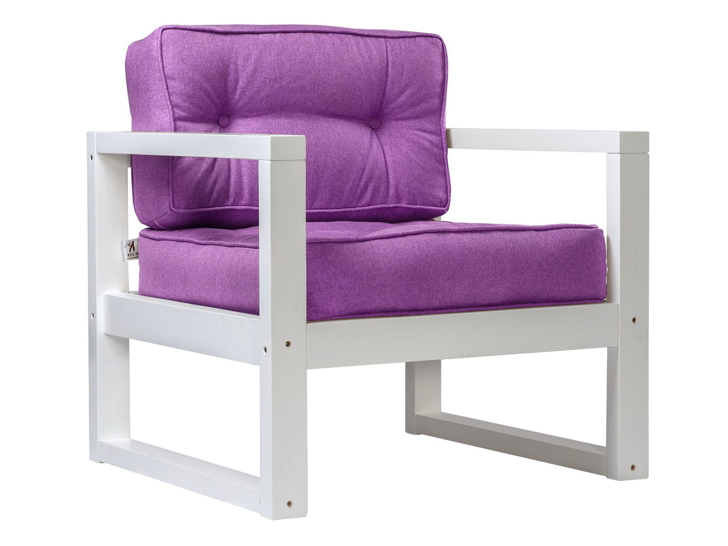 

Садовое кресло АНД Астер purple 73х65х80 см, Астер