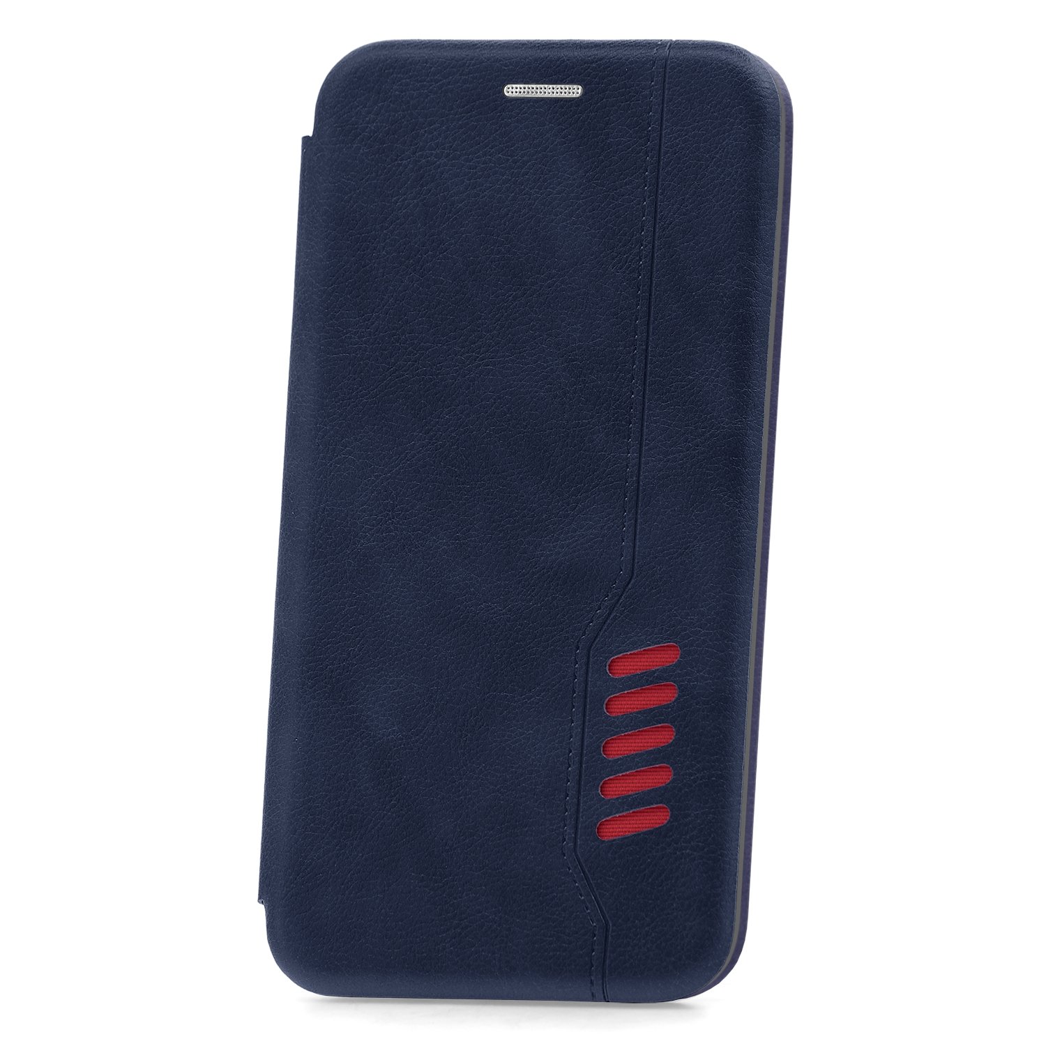 фото Чехол книжка для xiaomi redmi note 7 open book - 1 dark blue кruче