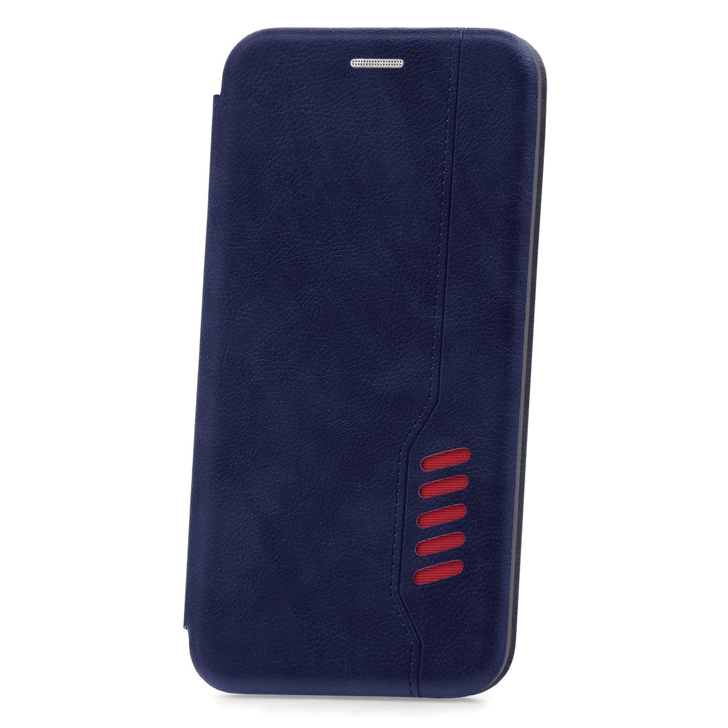 фото Чехол книжка для apple iphone 5 / 5s open book - 1 dark blue кruче